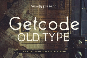 Getcode Old Font Download