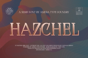 Hazchel Font Download