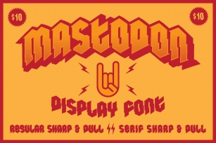 Mastodon Display Font Download