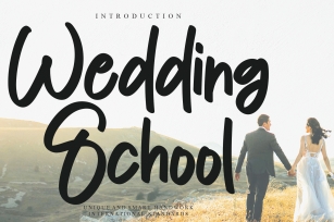 Wedding School Font Download