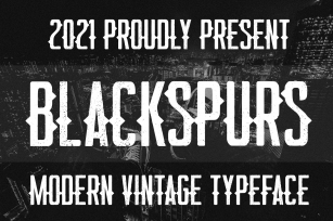 Blackspurs Font Download