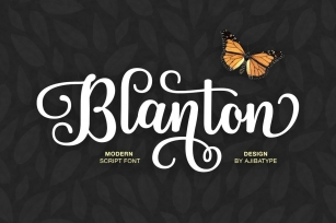 Blanton Script Font Download