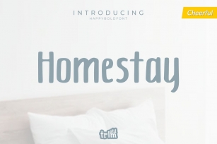 Homestay Fun Cute Bold Font Download