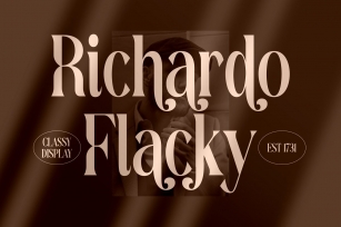 Richardo Flacky Premium Font Download