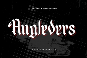 Angleders Font Download
