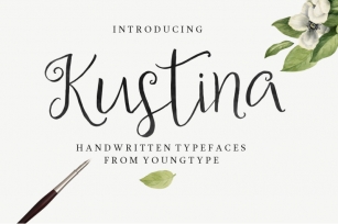 Kustina Script Font Download