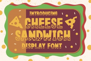 Cheese Sandwich Font Download