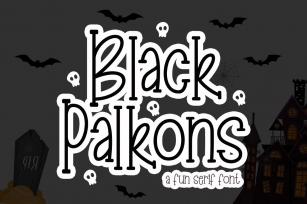 Black Palkons Font Download