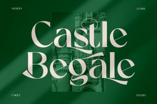 Castle Begale Luxury Serif Font Download
