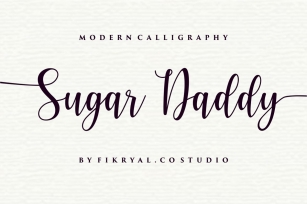Sugar Daddy Font Download