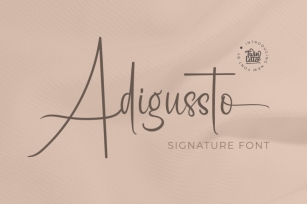 Adigussto Font Download