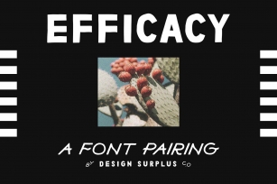 Efficacy Font Download