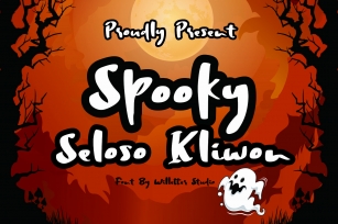 Spooky Seloso Kliwon Font Download