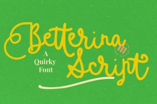 Betterina Script Font Download