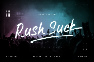 Rush Suck Font Download