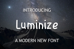 Luminize Font Download