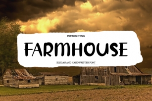 Farmhouse Font Download