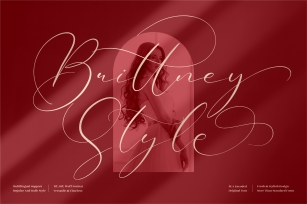 Brittney Style Font Download