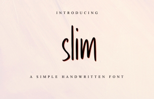 Slim Font Download