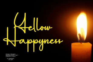 Yellow Happyness Font Download