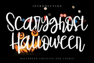 Scaryghost Halloween Font Download
