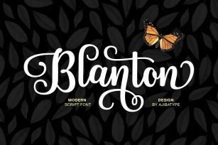 Blanton Script Font Download