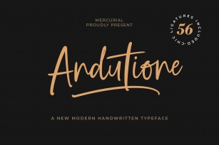 Andutione Font Download