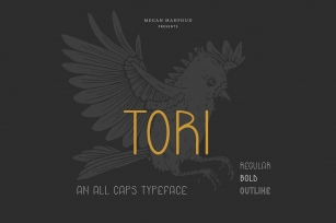 Tori: An All Caps Typeface Font Download