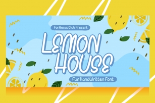 Lemon House Font Download