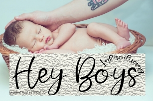 Hey Boys Font Download