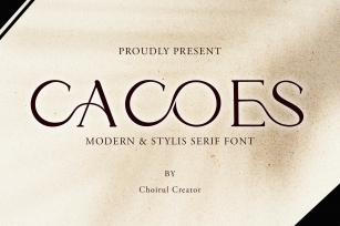 Cacoes Font Download