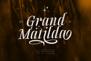 Grand Matilda Font Download