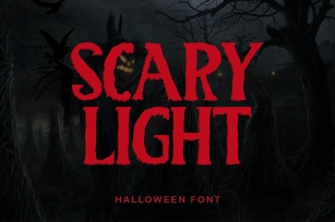 Scary Light Font Download
