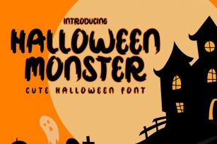 Halloween Monster Font Download