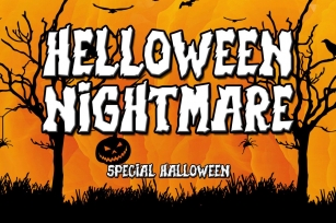 Helloween Nightmare Font Download