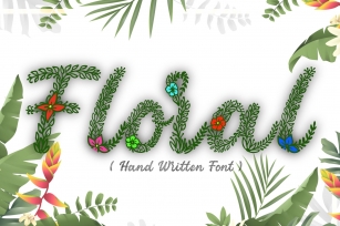 Floral Font Download