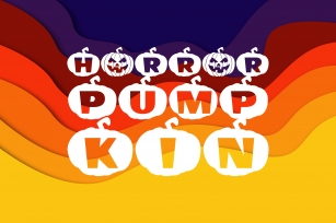 Horror Pumpkin Font Download