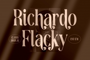 Richardo Flacky Font Download