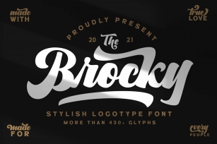 The Brocky Font Download