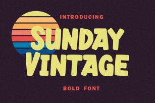 Sunday Vintage Font Download