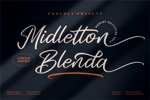 Midletton Blenda Font Download