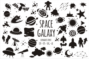 Space Galaxy Font Download