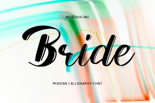 Bride Font Download