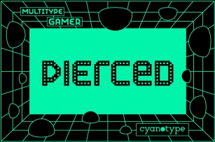 Gamer Pierced Font Download