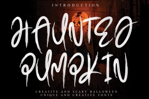 Haunted Pumpkin Font Download