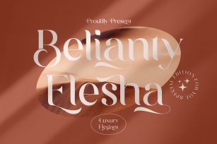 Belianty Elesha Font Download