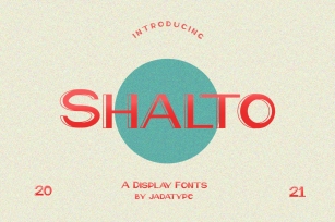 Shalto Font Download