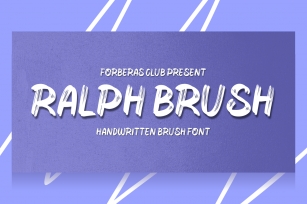 Ralph Brush Font Download