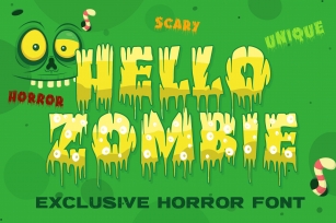 Hello Zombie Font Download