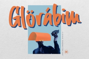 Glorabim - A Unique Display Font Font Download